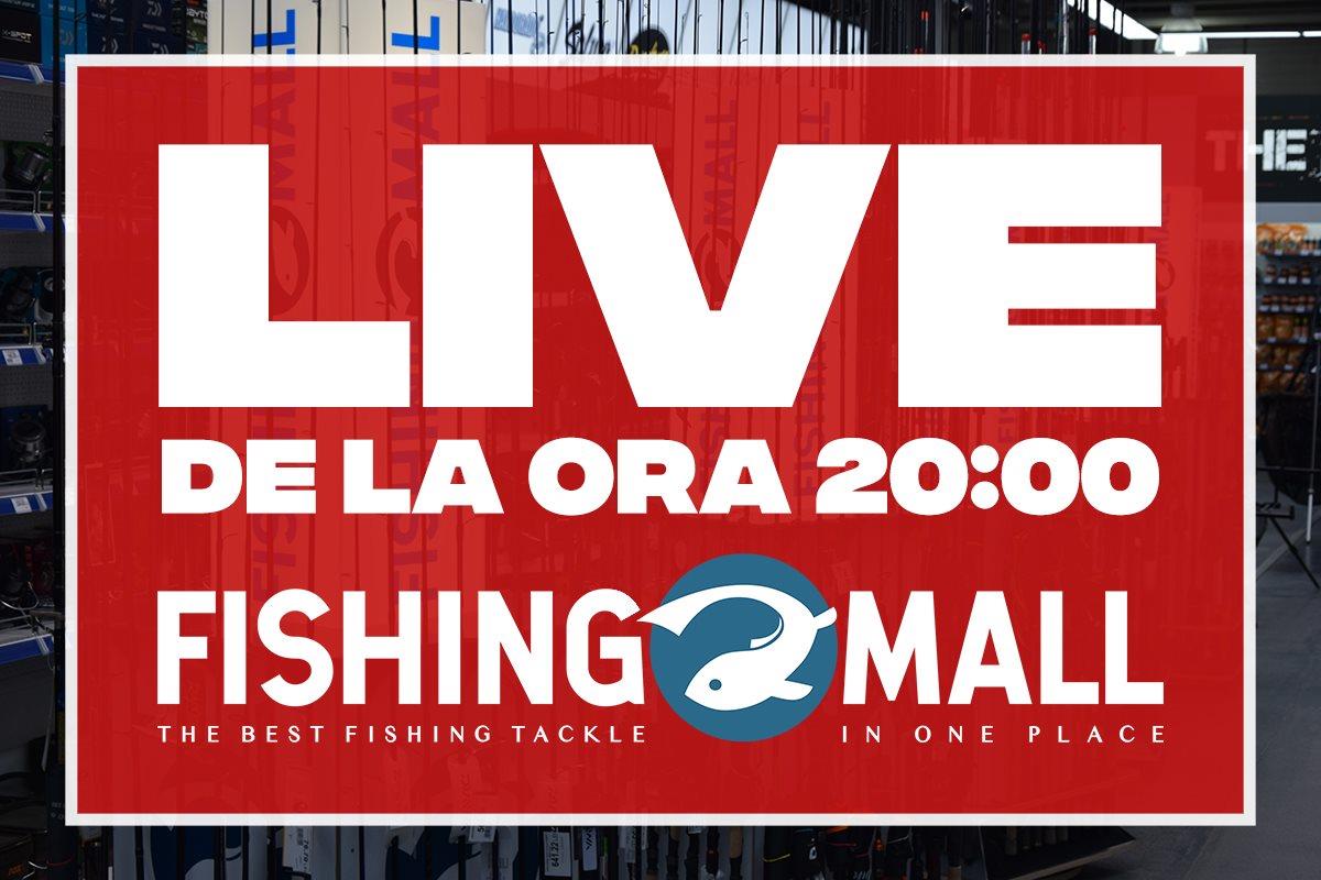 Andrei Vladeanu si Malin Musatescu incep o emisiune LIVE pe pagina de facebook FishingMall